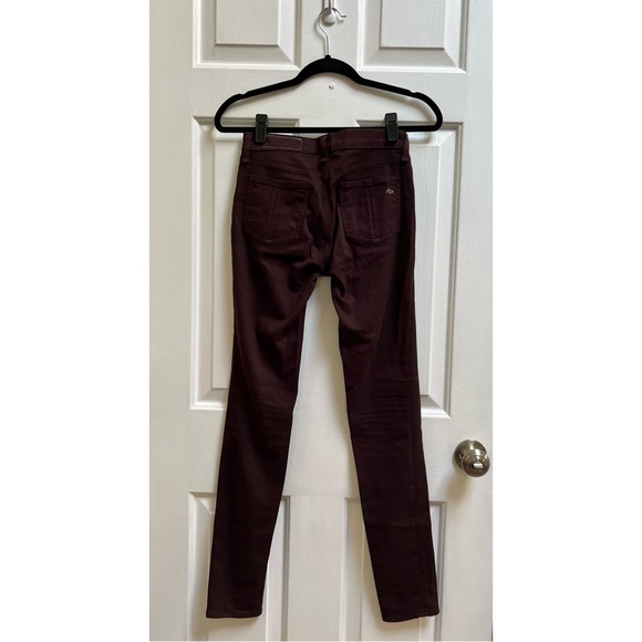 [Rag & Bone] Wine Skinny Jeans - Picture 2 of 8